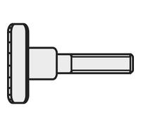 TOOLCRAFT M516 D464-5.8:A2K 194768 Viti zigrinate M5 16 mm DIN 464 Acciaio