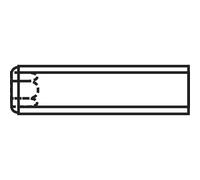 TOOLCRAFT 222520 Grano filettato M2 10 mm Acciaio 20 pz.