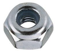 TOOLCRAFT 223336 Dadi di sicurezza M2 DIN 985 Acciaio zincato 10 pz.