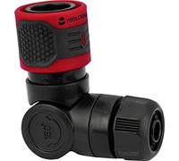 TOOLCRAFT 2302358 - Connettore angolare per tubo in plastica, 13 mm (1/2), Ø