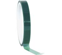 Toolcraft 291B15L66C Nastro In Silicone Verde In Poliestere 15Mm X 66M