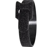 TOOLCRAFT KL12X280SC Fascette a strappo per raggruppare Lato morbido e lato rigido (L x L) 280 mm x 12 mm Nero 16 pz.