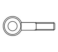 Toolcraft 50 viti ad anello in metallo M5 x 20