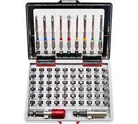 TOOLCRAFT 1613609 Kit inserti 71 parti Taglio, Croce Phillips, Croce Pozidriv, Brugola interna, Profilo a T