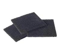 TOOLCRAFT 79-7201 - Filtro ai carboni attivi, 3 pezzi (lunghezza x larghezza x altezza) 130 x 130 x 10 mm