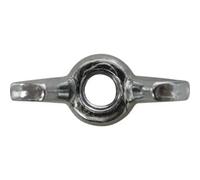 TOOLCRAFT 812810 Dado a farfalla M6 Acciaio zincato 100 pz.