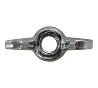 TOOLCRAFT 812810 Dado a farfalla M6 Acciaio zincato 100 pz.