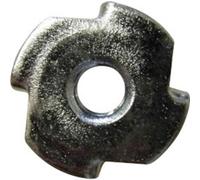 Toolcraft 812876 dadi a ragno m4 acciaio 100 pz