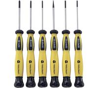 TOOLCRAFT 814609 Elettronica e meccanica di precisione, ESD Kit cacciaviti 6 pa