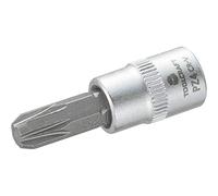 TOOLCRAFT 816060 - Inserto per chiave a bussola Pozidriv PZ 4, 1/4 (6,3 mm)