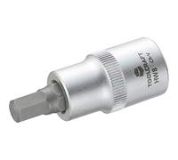 TOOLCRAFT 816158 - Attacco 6 scanalature interne, 8 mm, lunghezza 55 mm, 1 pezzo