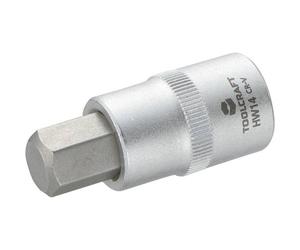 TOOLCRAFT 816161 Brugola interna Inserto giravite a bussola 14 mm 1/2 (12.5 mm