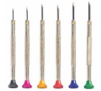 Toolcraft 820926 Orologiaio Set Cacciaviti Colore Codificati 12 Pezzi