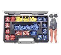 TOOLCRAFT 820927 PZ-504 Kit pinza crimpatrice 1004 parti Connettore a spina co