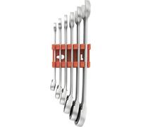 TOOLCRAFT 824124 KIT CHIAVI COMBINATE A CRICCHETTO 6 PARTI 8 19 MM