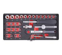 Toolcraft 826363 Presa Chiave Protezioni 6.3mm (0.6cm) 36 Pezzi