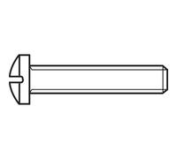 TOOLCRAFT 827143 Viti a Testa bombata M5 10 mm A Croce Phillips DIN 7985 Acciaio galvanizzato Zinco 100 pz.