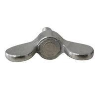 TOOLCRAFT 827808 Vite ad Alette M4 10 mm DIN 316 Acciaio zincato 10 pz.