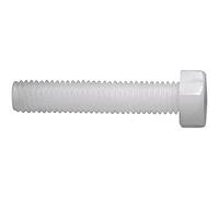 TOOLCRAFT 830207 - Viti a testa esagonale M2,5, 5 mm, DIN 933, in plastica, 10 pezzi