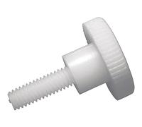 TOOLCRAFT 830396 Viti zigrinate M5 10 mm Taglio DIN 465 Plastica, Poliammide 10 pz.