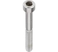 TOOLCRAFT 839692 - Viti a testa cilindrica M2, 8 mm, a esagono incassato, DIN 912, in acciaio inox A2, 20 pezzi