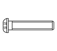 TOOLCRAFT 839792 - Viti a testa cilindrica M3 10 mm, a esagono incassato ISO 7380, in acciaio inox A2, 100 pezzi