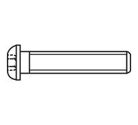 TOOLCRAFT 839802 Viti a testa bombata M4 20 mm Interno Esagonale Acciaio inox