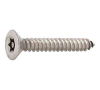 TOOLCRAFT 88115-25 Viti a testa svasata per lamiera 3.5 mm 25 mm T Tamper Resistant Acciaio inox 10 pz.