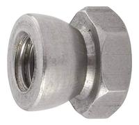 TOOLCRAFT 88118-13, dadi a strappo M8, 13 mm, in acciaio inox, 10 pezzi