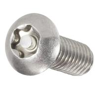 TOOLCRAFT 888789 Viti con calotta sferica M6 16 mm T Tamper Resistant Acciaio