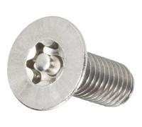 Toolcraft 888825 Antimanomissione Punta Torx Svasati Viti A2 Inox M6x30mm Pk 10