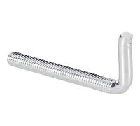 Toolcraft 890689 - Ganci a vite diritti tipo 4 E, 50 mm, in acciaio galvanizzato, 10 pezzi