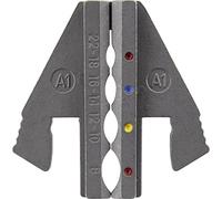 Toolcraft Matrici di crimpaggio PLE-0A1 per giunta filo termoretraibile Adatte per pinze