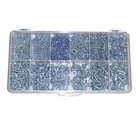TOOLCRAFT DIN 7981 - STZN Viti a testa svasata per lamiera 730 Parti