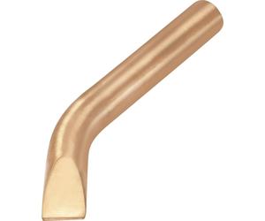 TOOLCRAFT KB-200 Punta di saldatura Forma a scalpello, curva Dimensione punta