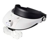 Lente dingrandimento da testa con illuminazione led ingrandimenti 1.0 x 1.5