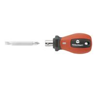 TOOLCRAFT Officina e meccanica Cacciavite 8 in 1 con inserti intercambiabili