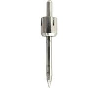 TOOLCRAFT Punta per saldare, 27 mm, forma a punta SMD, per batteria, punta per saldare, punta a matita, 28 mm, lavori di precisione