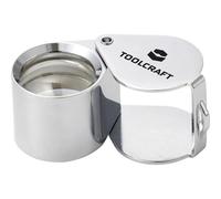 TOOLCRAFT TO-10182537 Lente d'ingrandimento pieghevole Ingrandimenti: 10 x