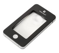 TOOLCRAFT TO-10283184 Lente d'ingrandimento portatile con illuminazione LED