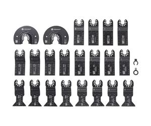 TOOLCRAFT TO-10283205 Kit di accessori per multiutensile 24 pz.
