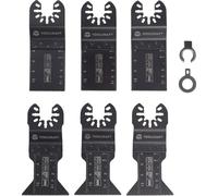 TOOLCRAFT TO-10283859 Bimetallico Kit di accessori per multiutensile 6 pz.