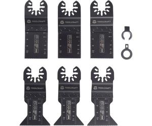 TOOLCRAFT TO-10283859 Bimetallico Kit di accessori per multiutensile 6 pz.