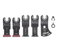 TOOLCRAFT TO-10285188 Bimetallico, Carburo Kit di accessori per multiutensile 5
