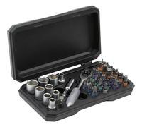 TOOLCRAFT TO-10351635 Scatola inserti incl. Mini cricchetto