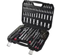 TOOLCRAFT TO-10674597 Kit di inserti e bussole 1/2, 1/4, 3/8 196 parti