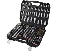 TOOLCRAFT TO-10674603 Kit di inserti e bussole 1/2, 1/4, 3/8 255 parti