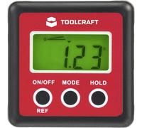 TOOLCRAFT TO-4988565 Livella a bolla digitale con magnete 60 mm 360 ° 0.1