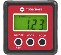 TOOLCRAFT TO-4988565 Livella a bolla digitale con magnete 60 mm 360 ° 0.1