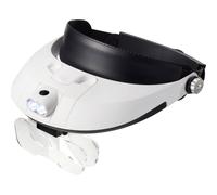 Lente dingrandimento da testa con illuminazione led ingrandimenti 1.0 x 1.5